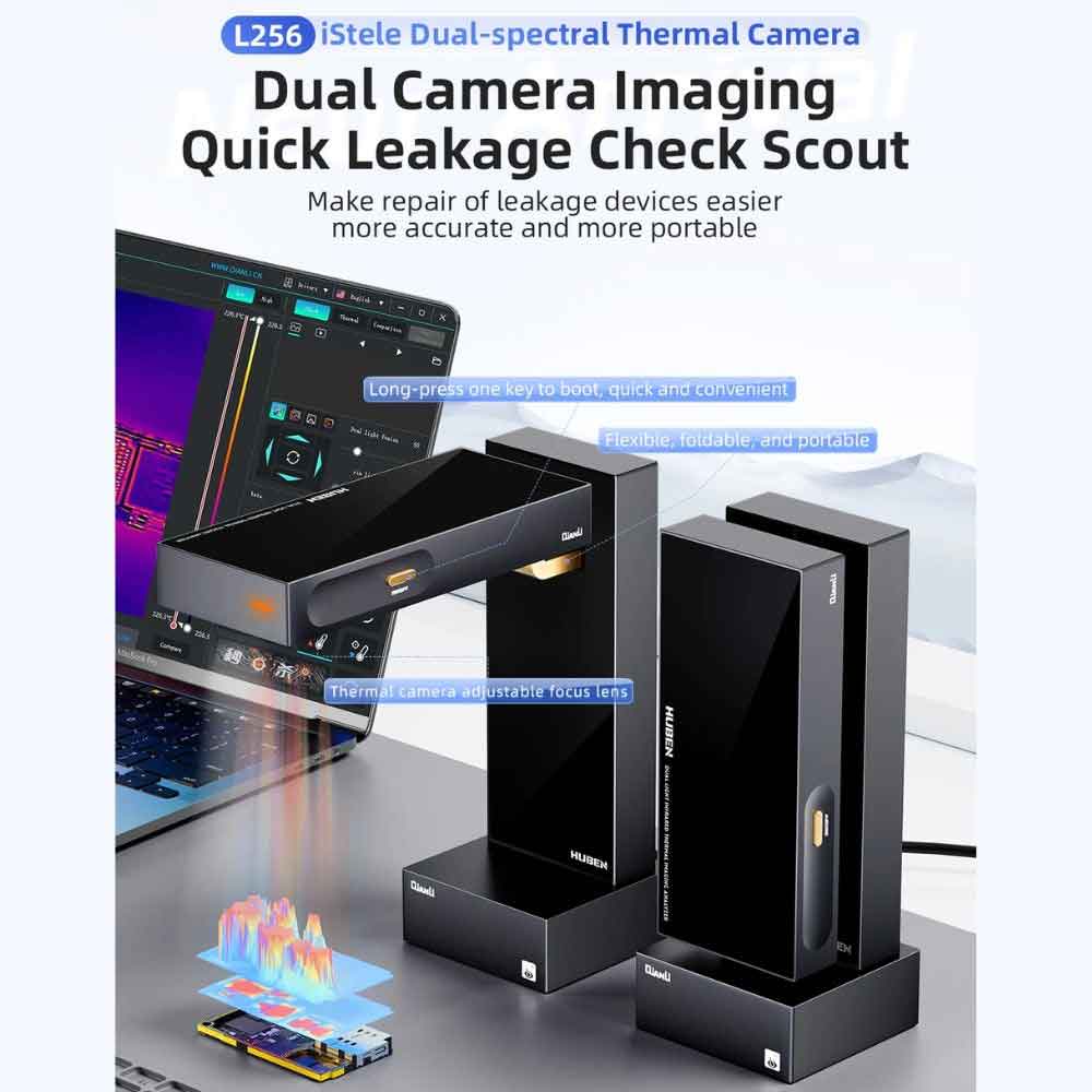 QianLi L256 iStele Dual-Spectral 3D Infrared Thermal Camera